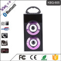 Prenez un soutien parfait 2.0 / 3.0 USB / carte TF / FM BBQ KBQ-605 10W 1200mAh Bluetooth Mini DJ enceinte en bois